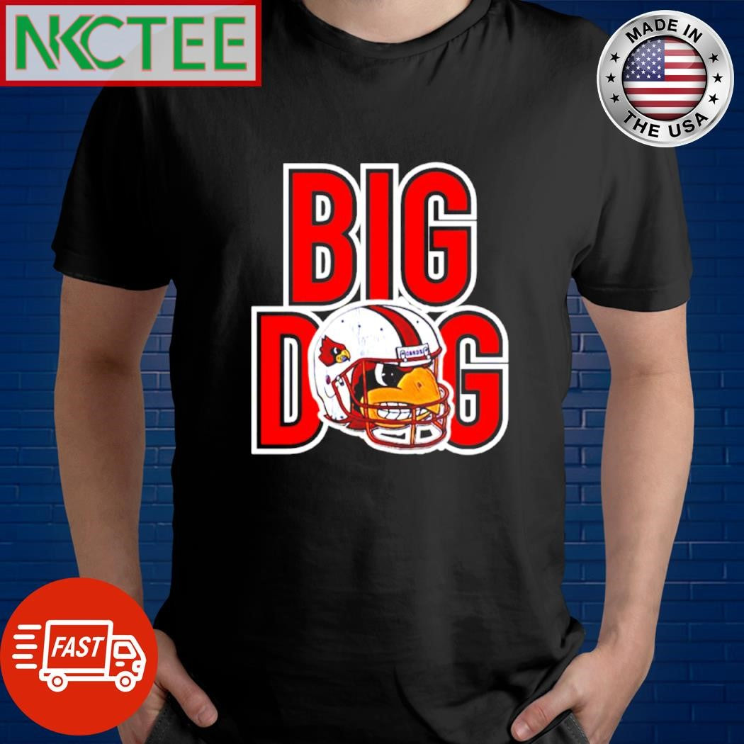 BIG DOG Louisville Cardinals helmet marcos head shirt
