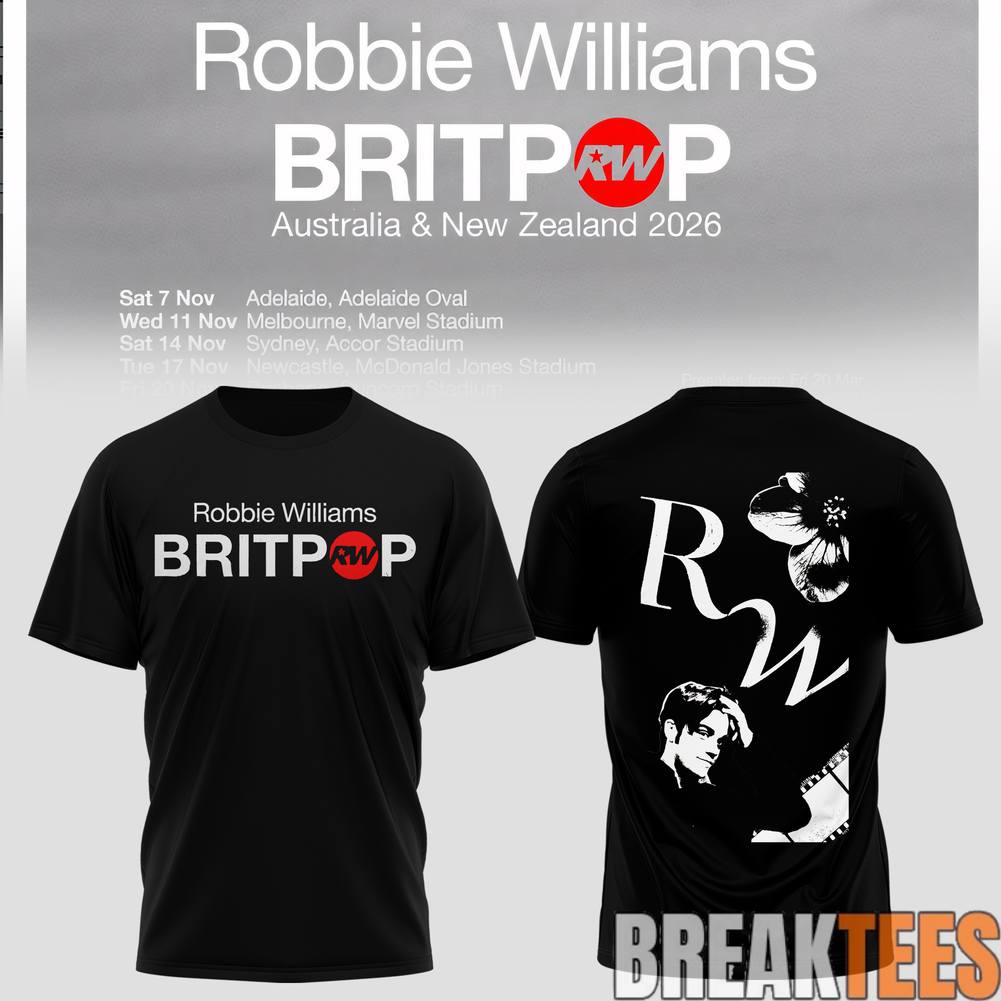 BRITPOP World Tour – Australia & New Zealand T-Shirt