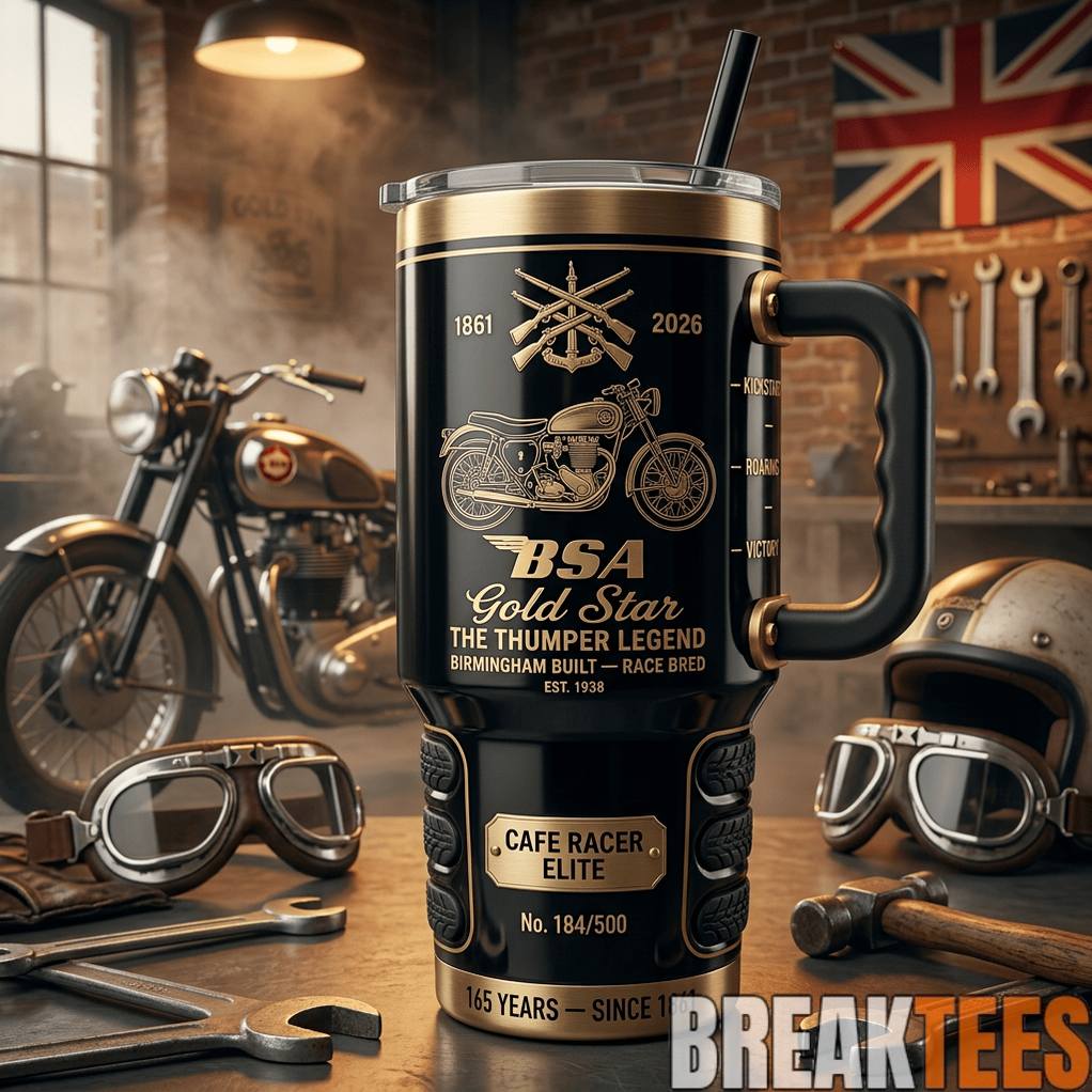 BSA Gold Star Cafe Racer Elite Special 40oz Tumbler