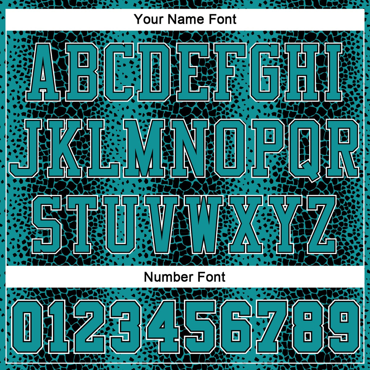 Custom Black Teal-White Animal Fur Print Round Neck Sublimation Basketball Suit Jersey