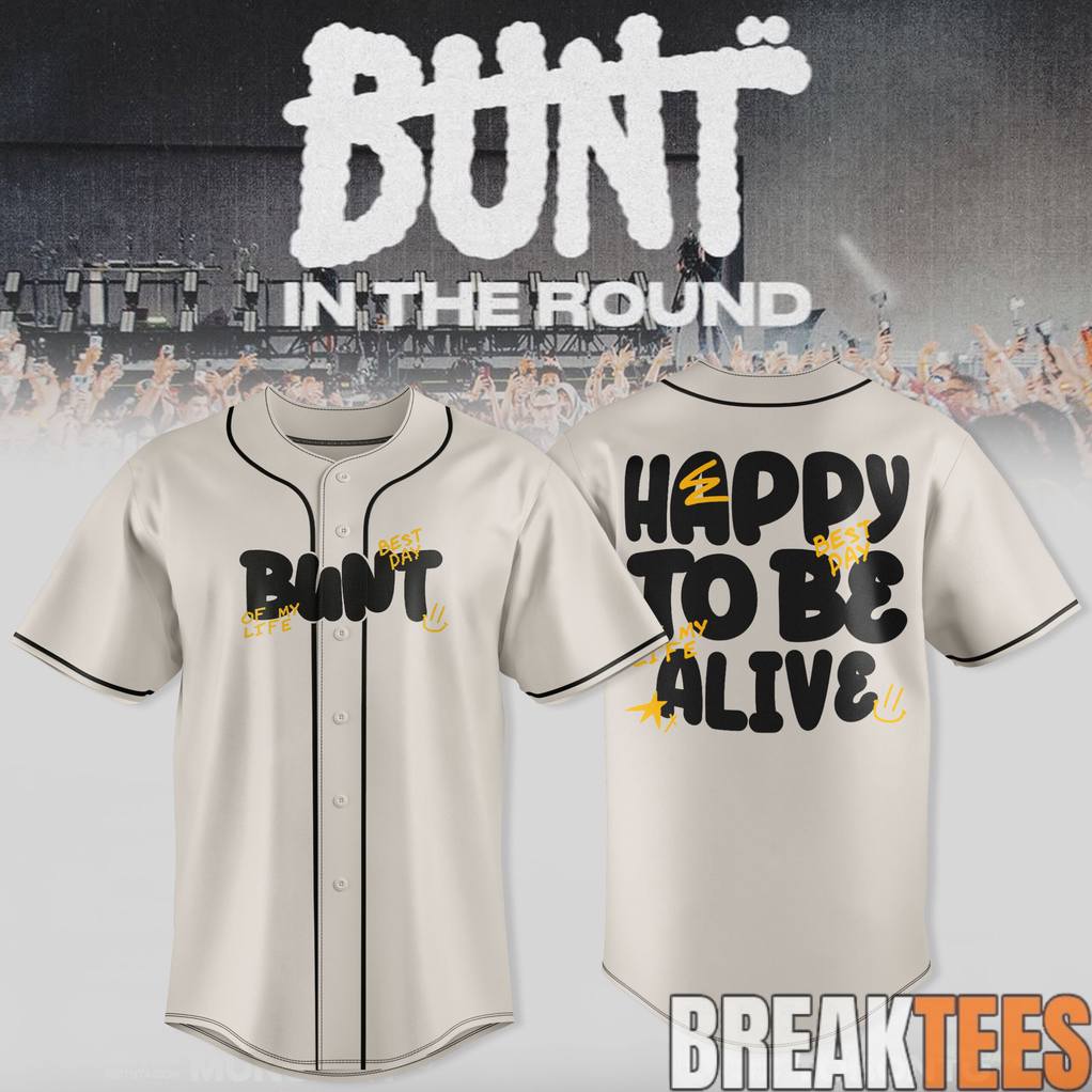 BUNT In The Round Tour 2026 Baseball Jersey