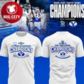 BYU Cougars 2025 Pop-Tarts Bowl Champions Locker Two Sided Shirt