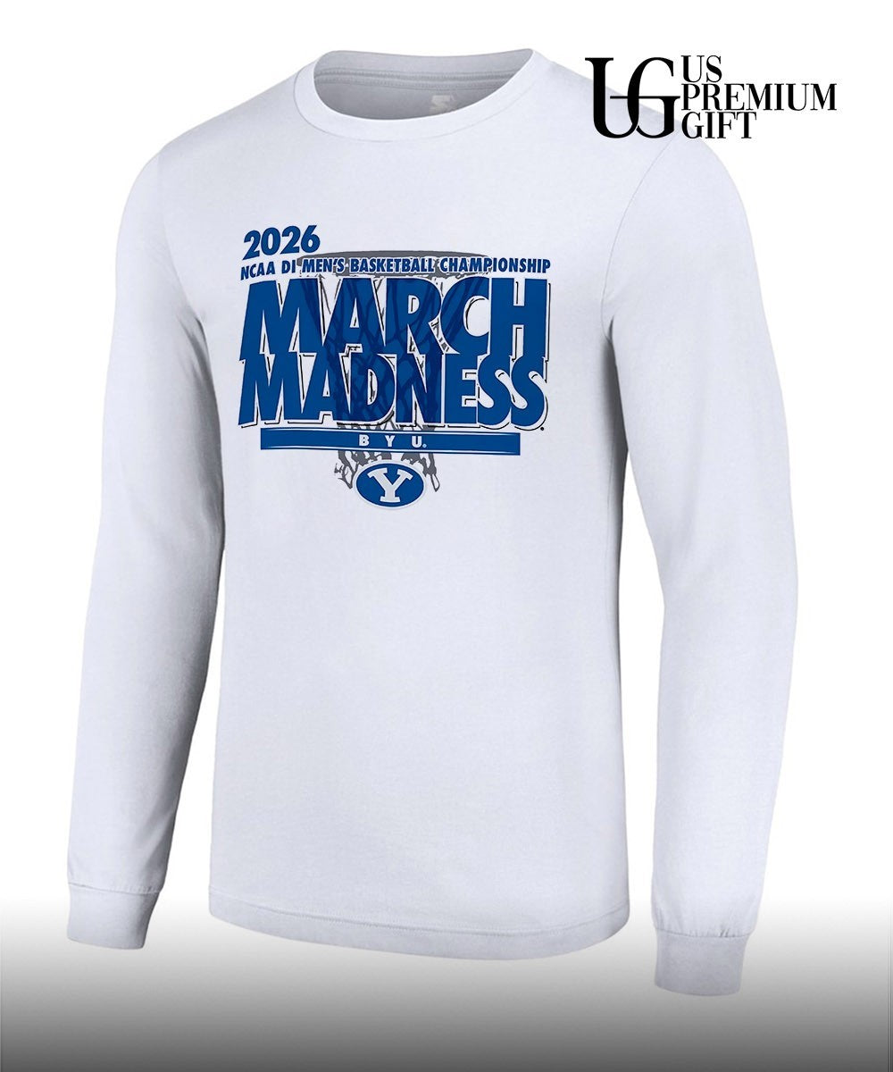 BYU Cougars March Madness NCAA D1 Men’s basketball Championship 2026 shirt