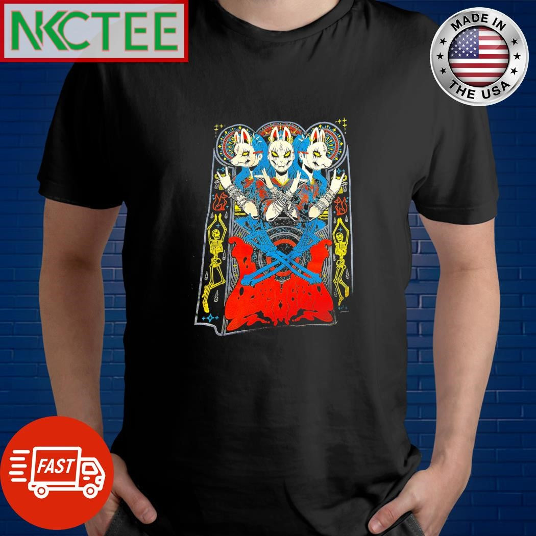 Babymetal fox skeleton shirt