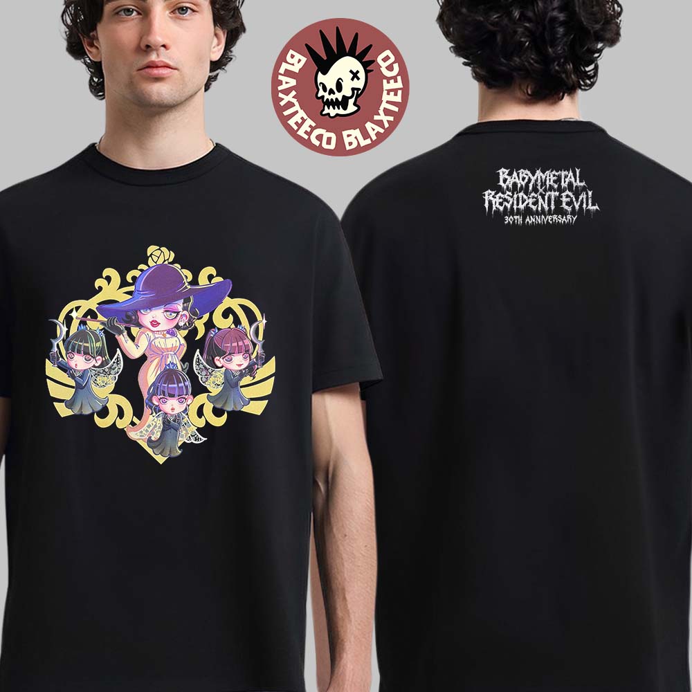 Babymetal x Resident Evil 30th Anniversary Merch The Dolls T-Shirt