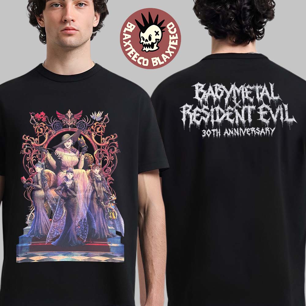 Babymetal x Resident Evil 30th Anniversary Merch The Ladies T-Shirt