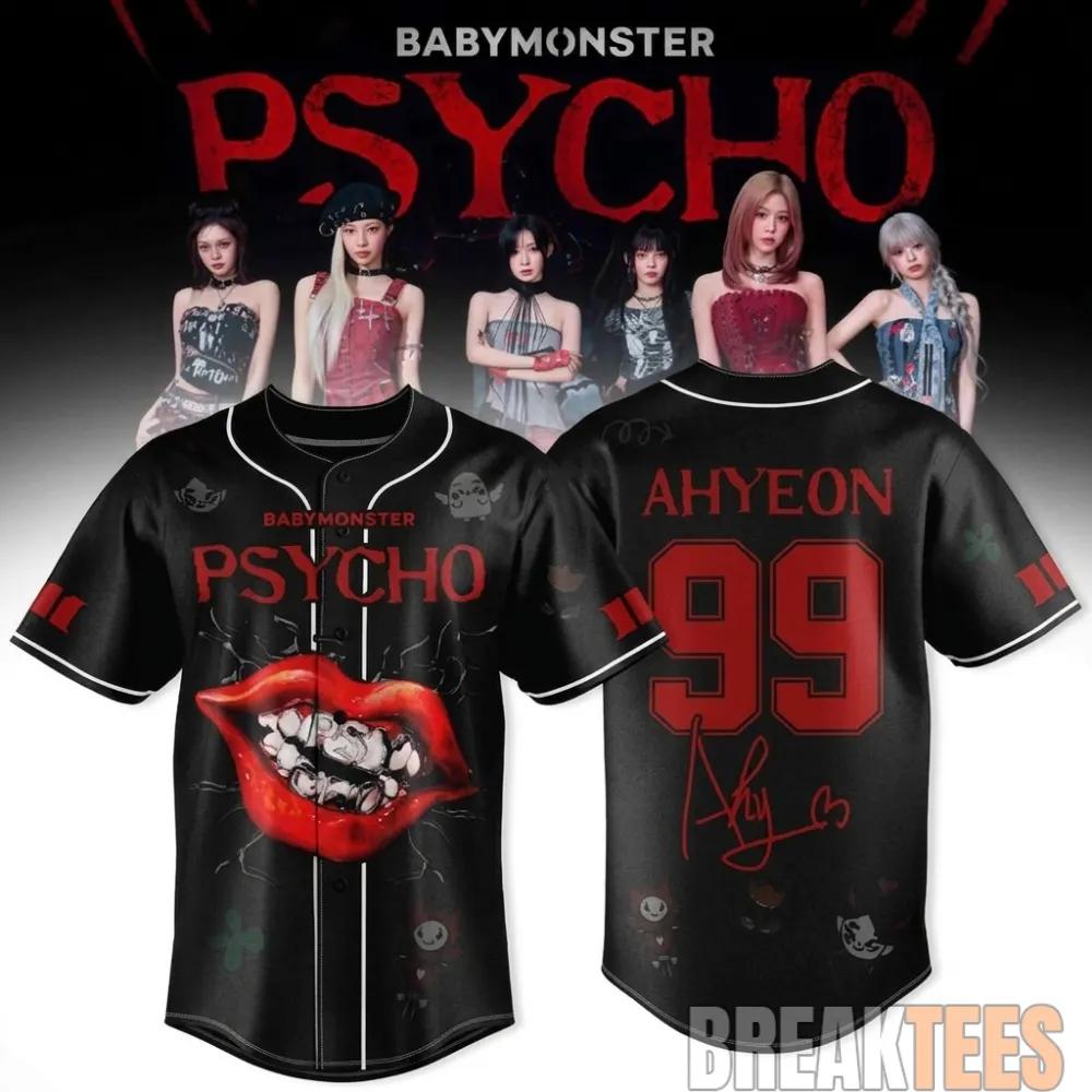 Babymonster Psycho Ahyeon 2025 Jersey