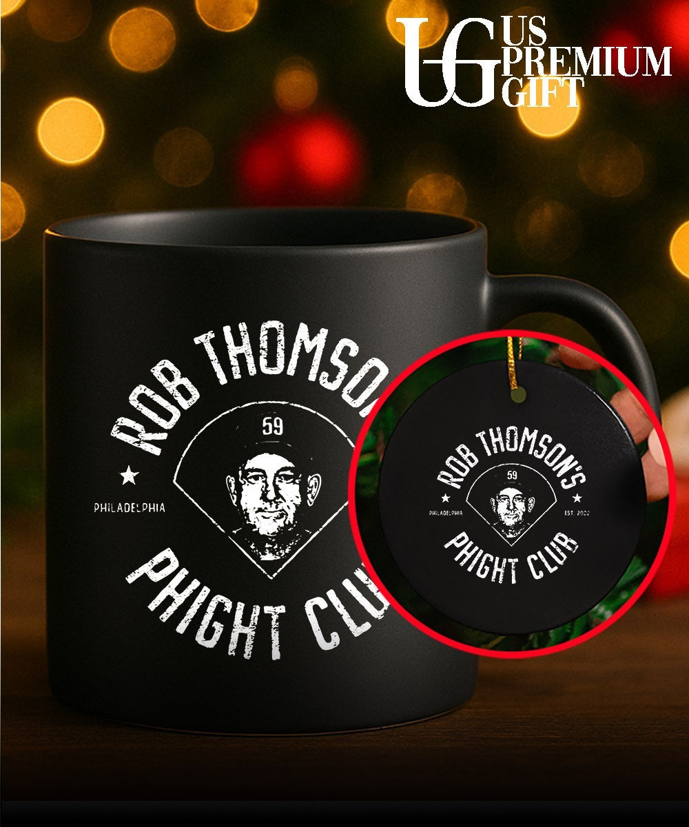 Bailey Falter wearing rob thomson’s phight club shirt