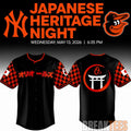 Baltimore Orioles 2026 Japanese Heritage Night Baseball Jersey Dark