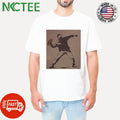 Banksy Love Is In The Air Graffiti hot dog shirt
