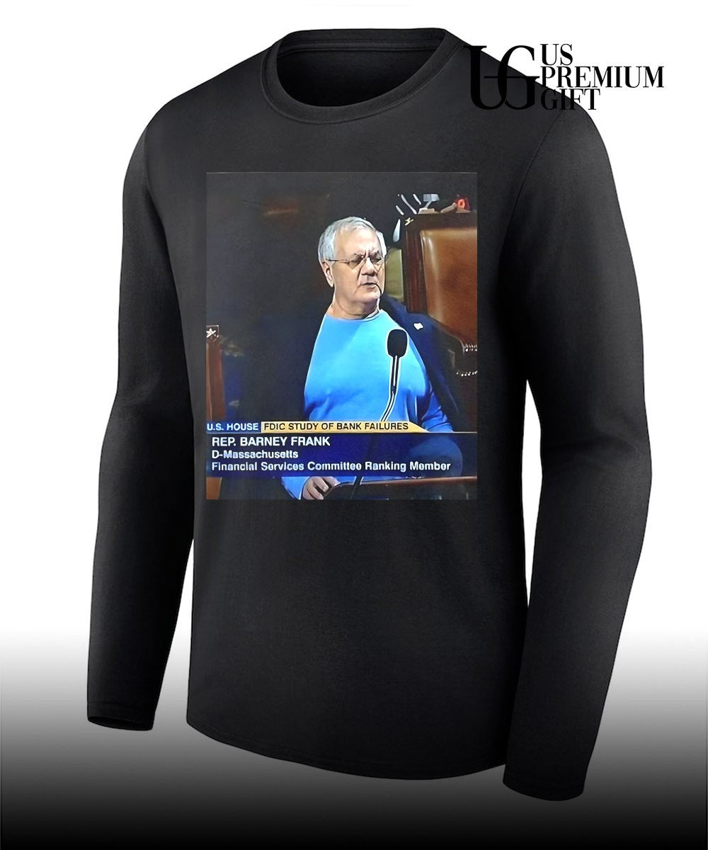 Barney Frank Blue photo shirt