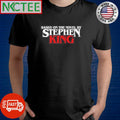 Based on the novel by Stephen King text shirt