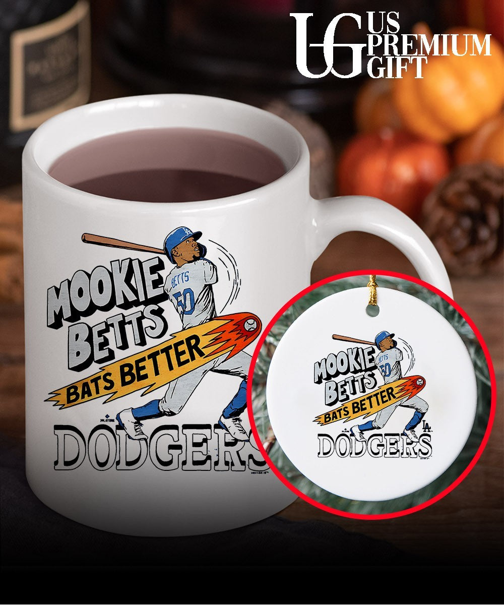Bats Better Mookie Betts Los Angeles Dodgers baseball shirt