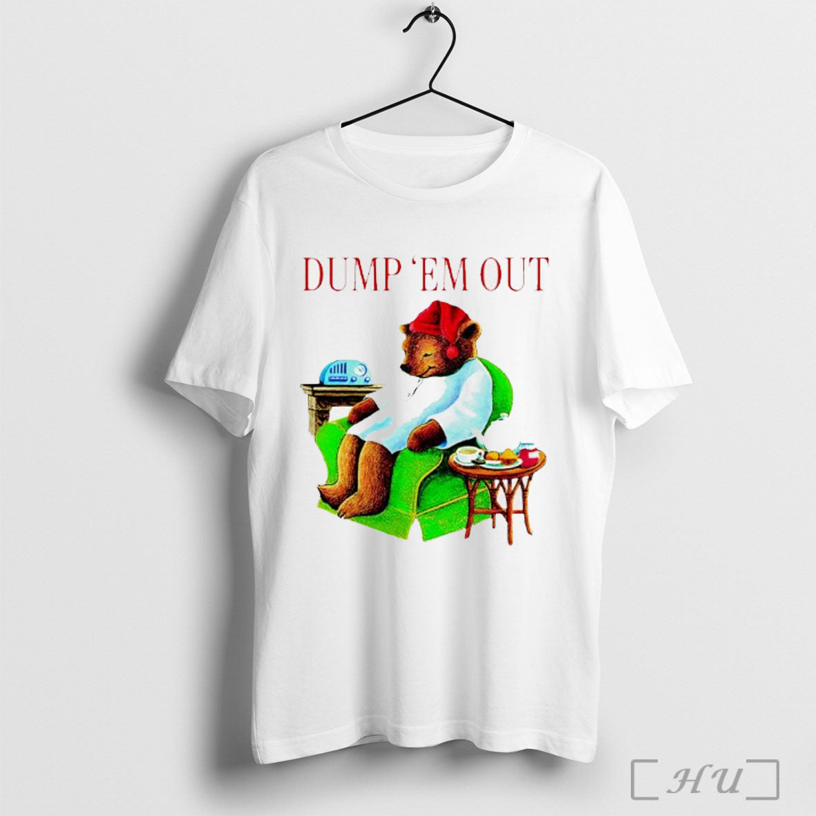 Bear Dump Em Out T Shirt