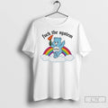 Bear Fuck The System Resist Rainbow T Shirts