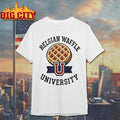 Belgian Waffle University Logo shirt