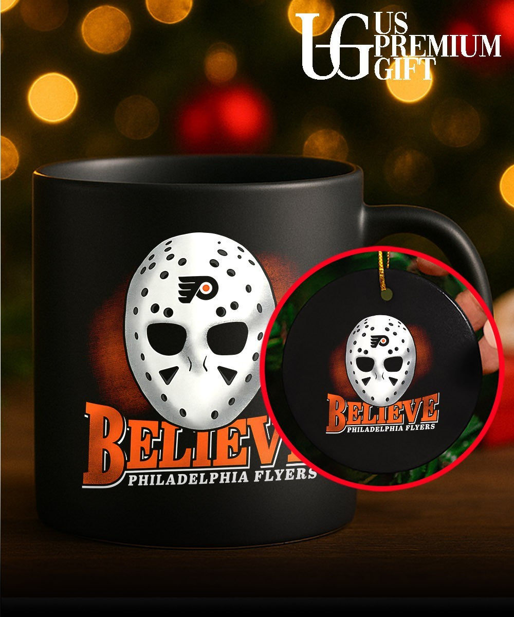 Believe mask Philadelphia Flyers hockey 2026 shirt