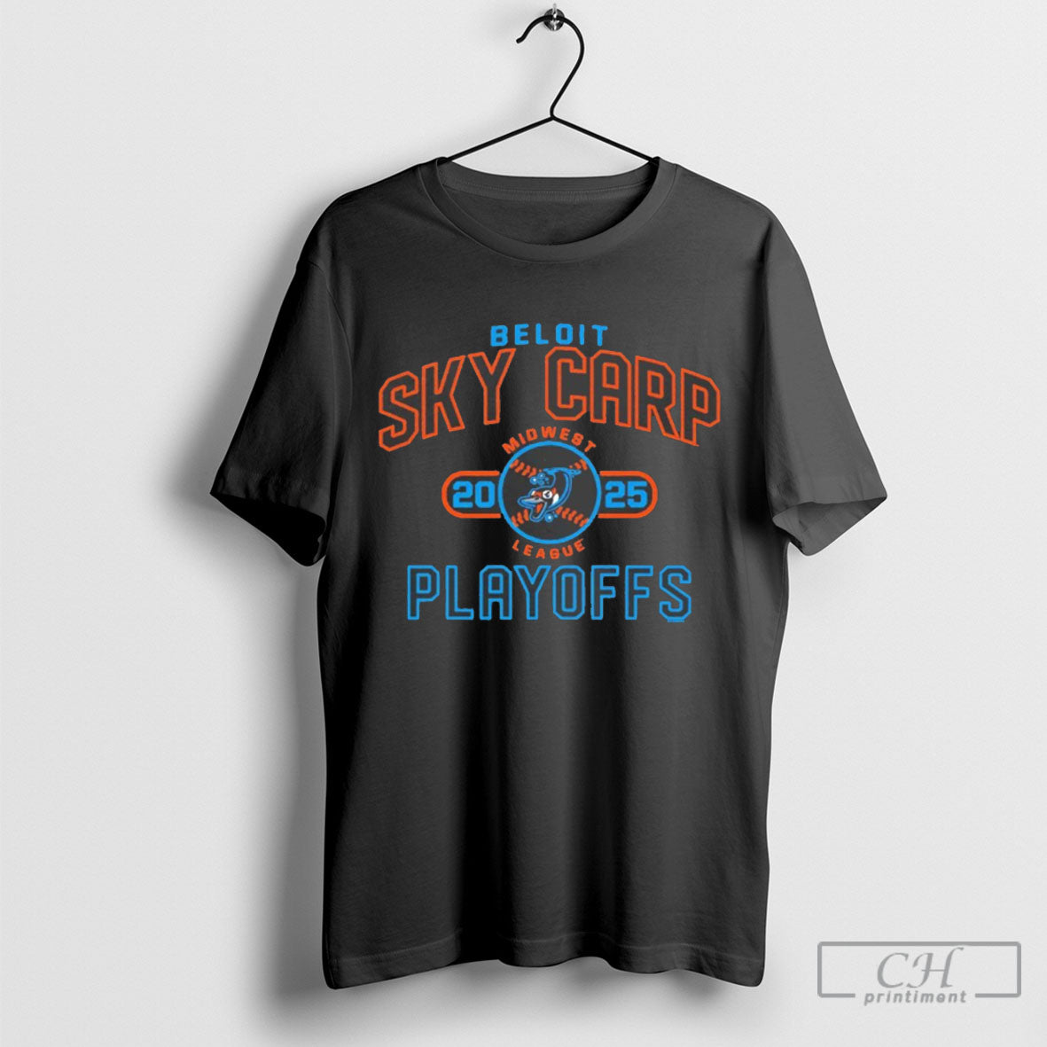 Beloit Sky Carp 2025 Midwest League Playoffs Retro T Shirt
