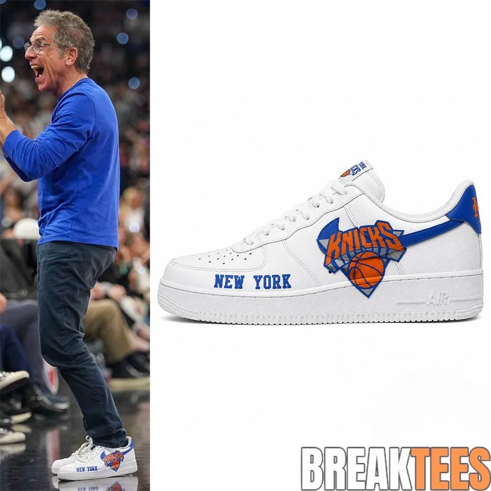 Ben Stiller NBA 2026 Finals Game 2 New York Knicks AF1 Shoes
