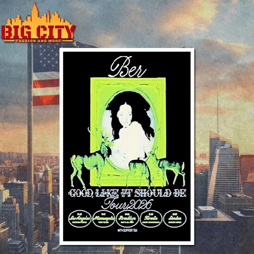 Ber Good Like It Should Be Tour 2026 Shirt