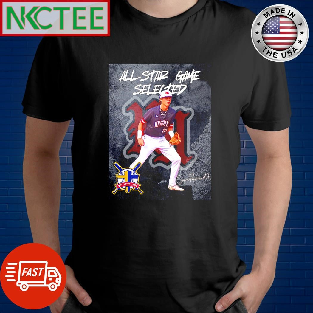 Best All-Star Game Selected Cooper Reaves #12 FCA signature shirt