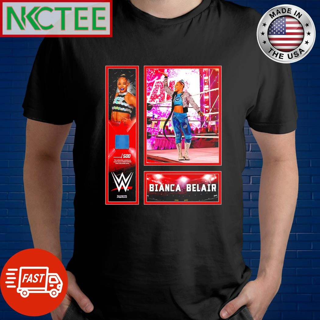 Best Bianca Belair Framed Collage with a Piece of Match photo shirt