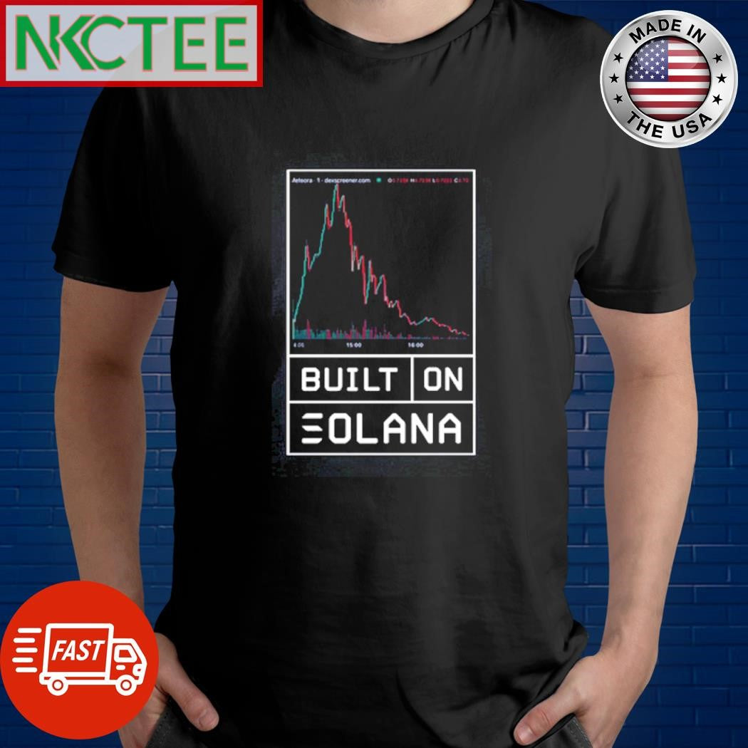 Best Built on Solana chart shirt