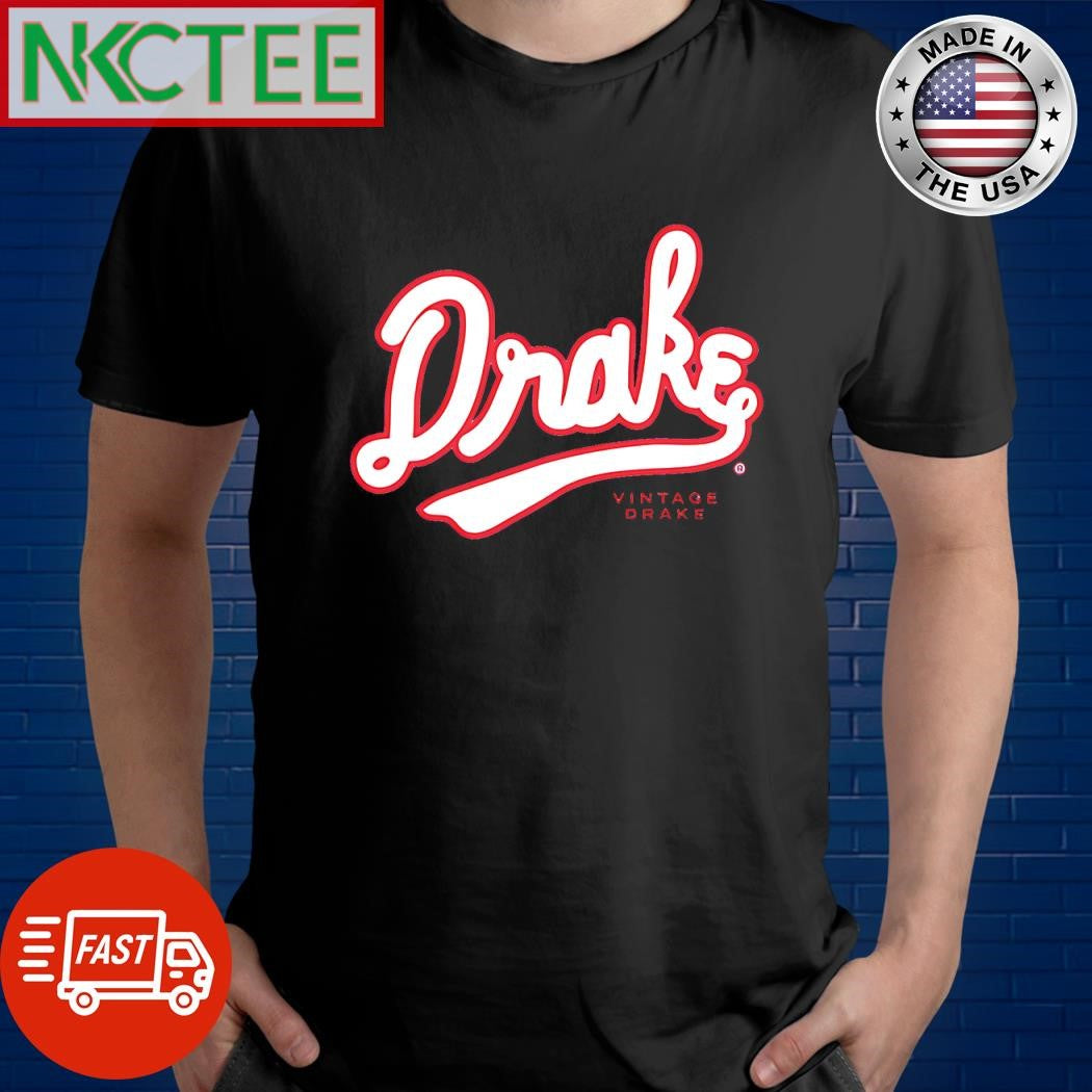 Best Drake Bulldogs Basketball 1968-69 Script vintage shirt