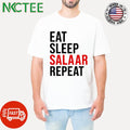 Best Eat sleep salaar repeat text shirt
