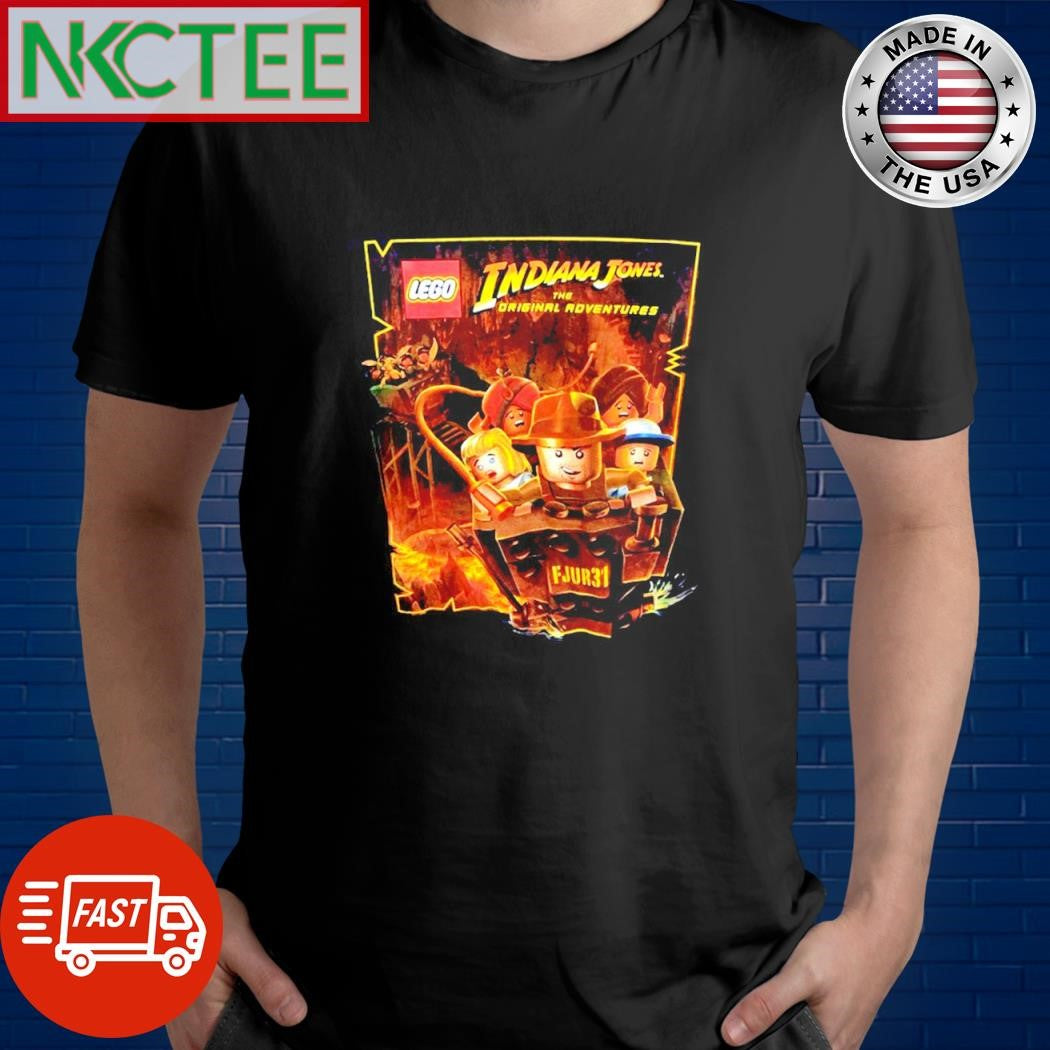 Best Indiana Jones The Original Adventure FJUR31 Lego shirt