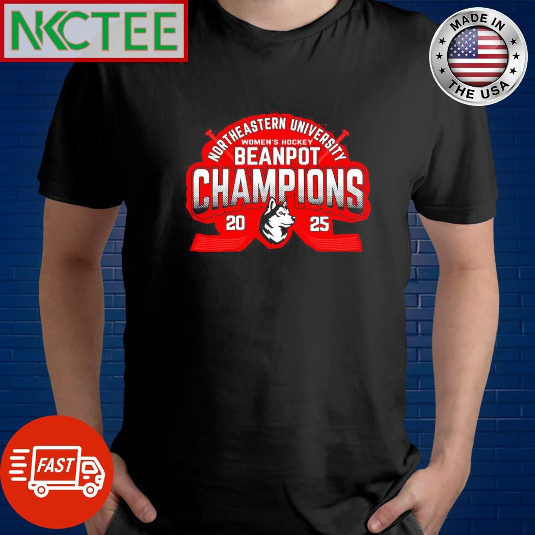 Best Northeastern Huskies University Women’s Beanpot Hockey Tournament Champions 2025 shirt