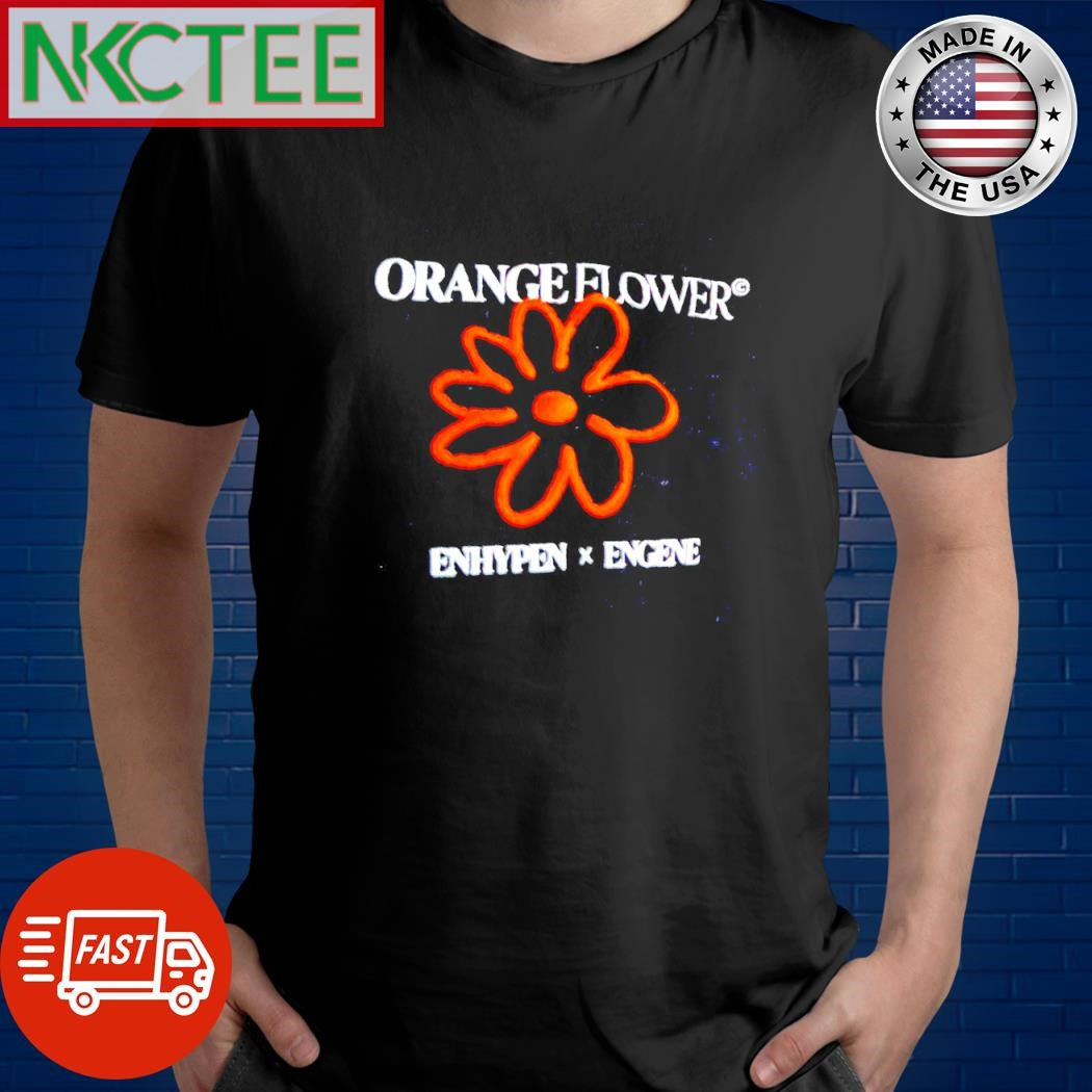 Best Orange Flower Enhypen X Engene shirt