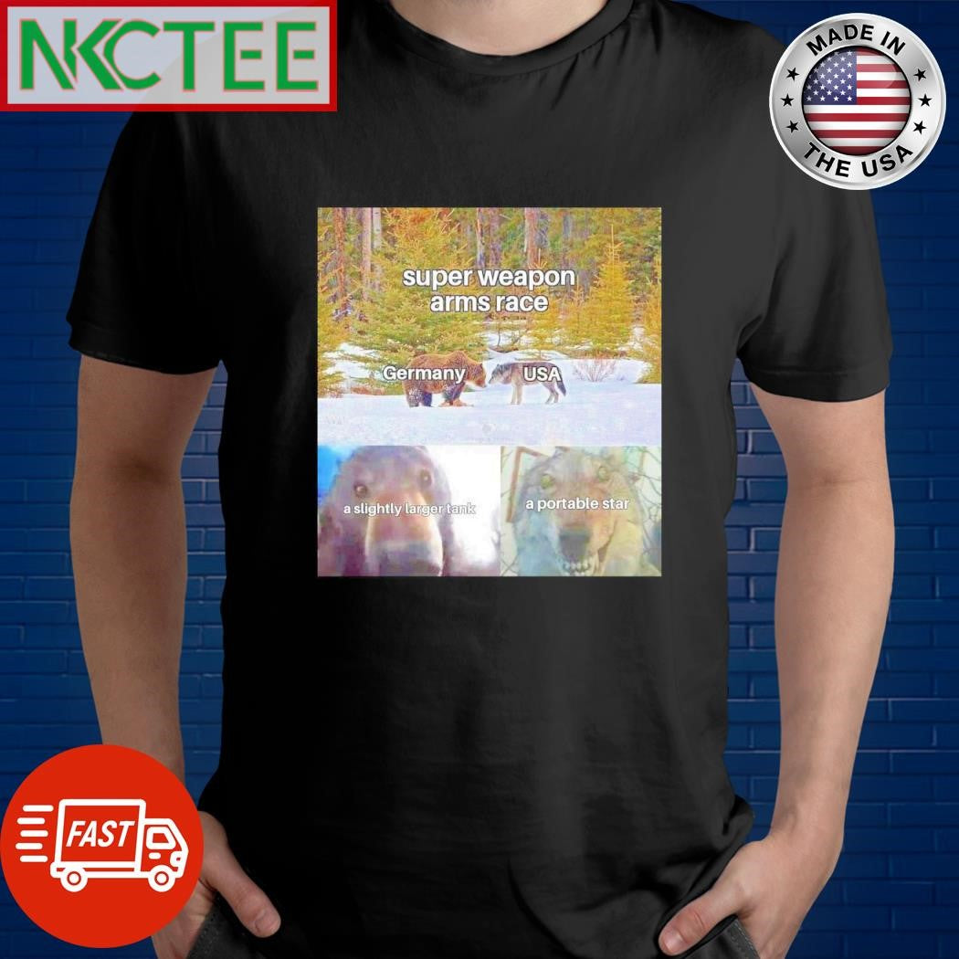 Best Super weapon Germany USA shirt