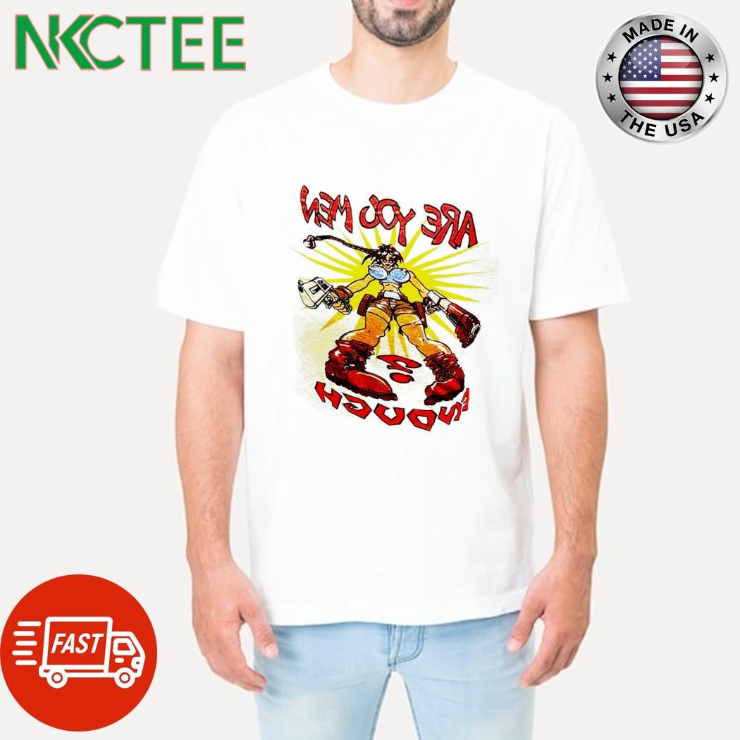 Best Tomb Raider Lara Croft Are you men esouch shirt