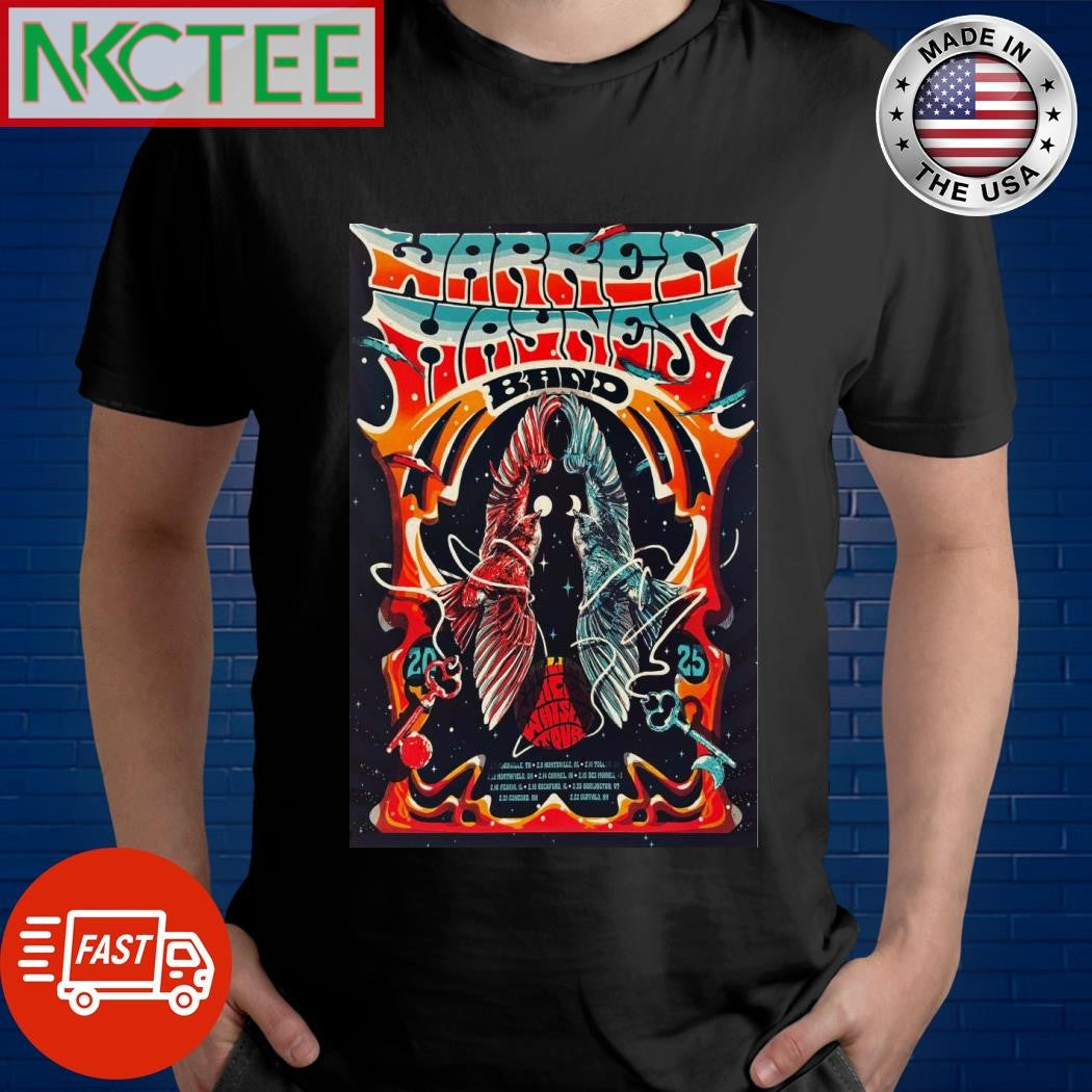Best Warren Haynes Band Million Voices Whisper Winter Tour 2025 poster Shirt