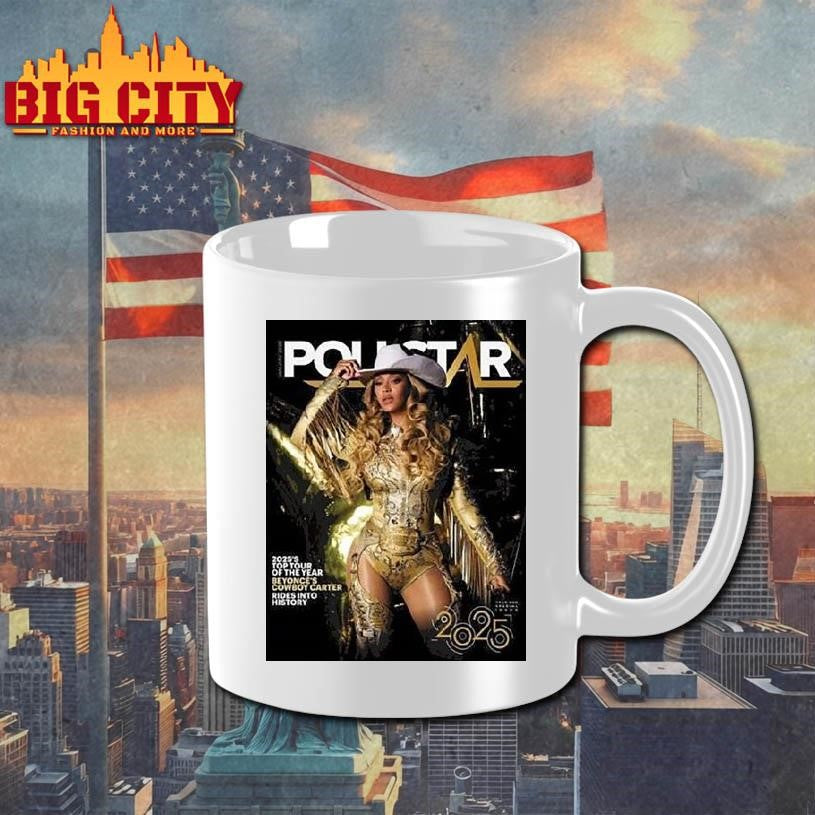 Beyonce Graces The Cover Of Pollstar As Cowboy Carter The Top Tour Of 2025 Year End Special Issue Shirt