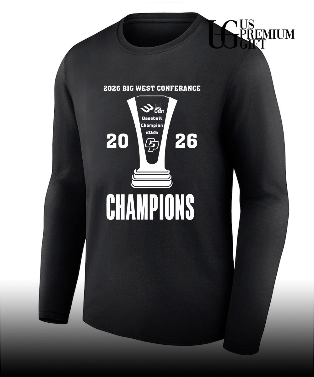 Big West Conference Champions Cal Poly Mustangs Baseball 2026 shirt