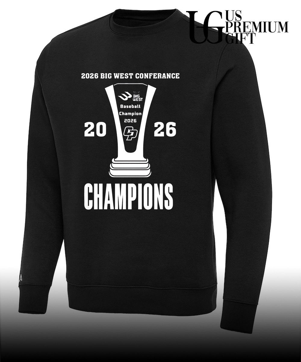 Big West Conference Champions Cal Poly Mustangs Baseball 2026 shirt
