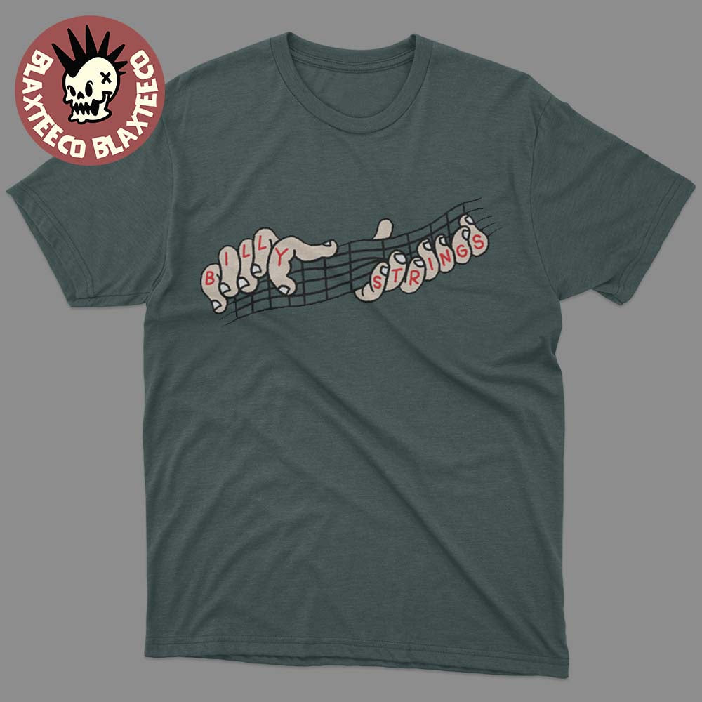 Billy Strings Fall 2025 Tour North American Merch Fingers T-Shirt
