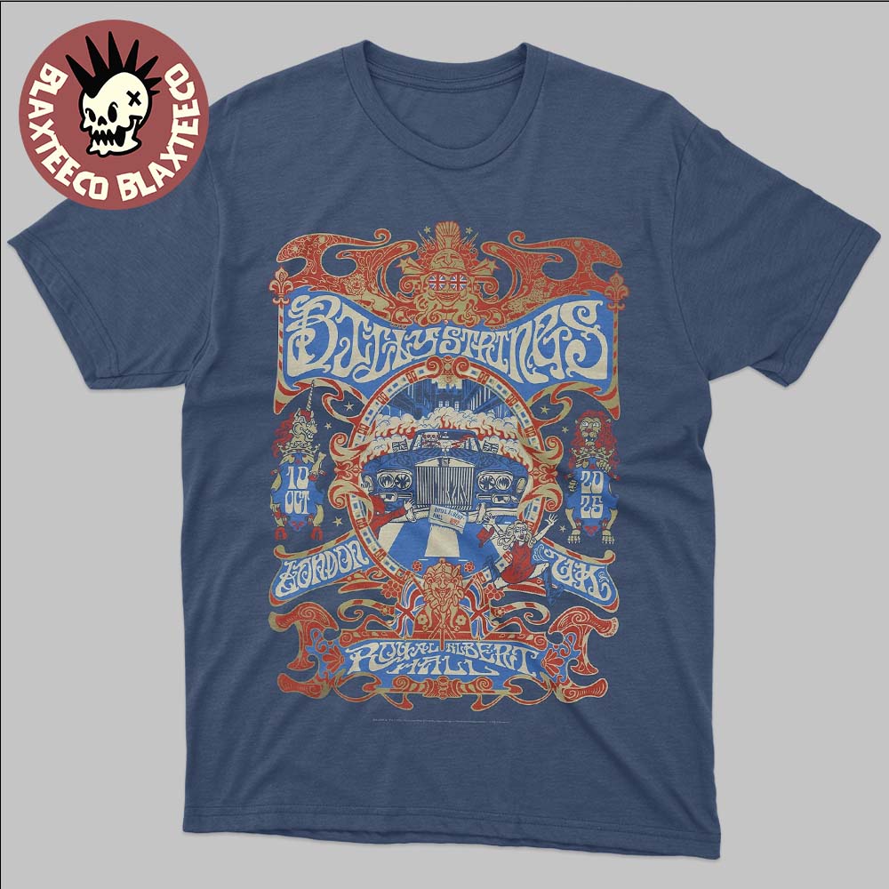 Billy Strings London UK 2025 Venue Poster At Royal Albert Hall On October 10 2025 T-Shirt