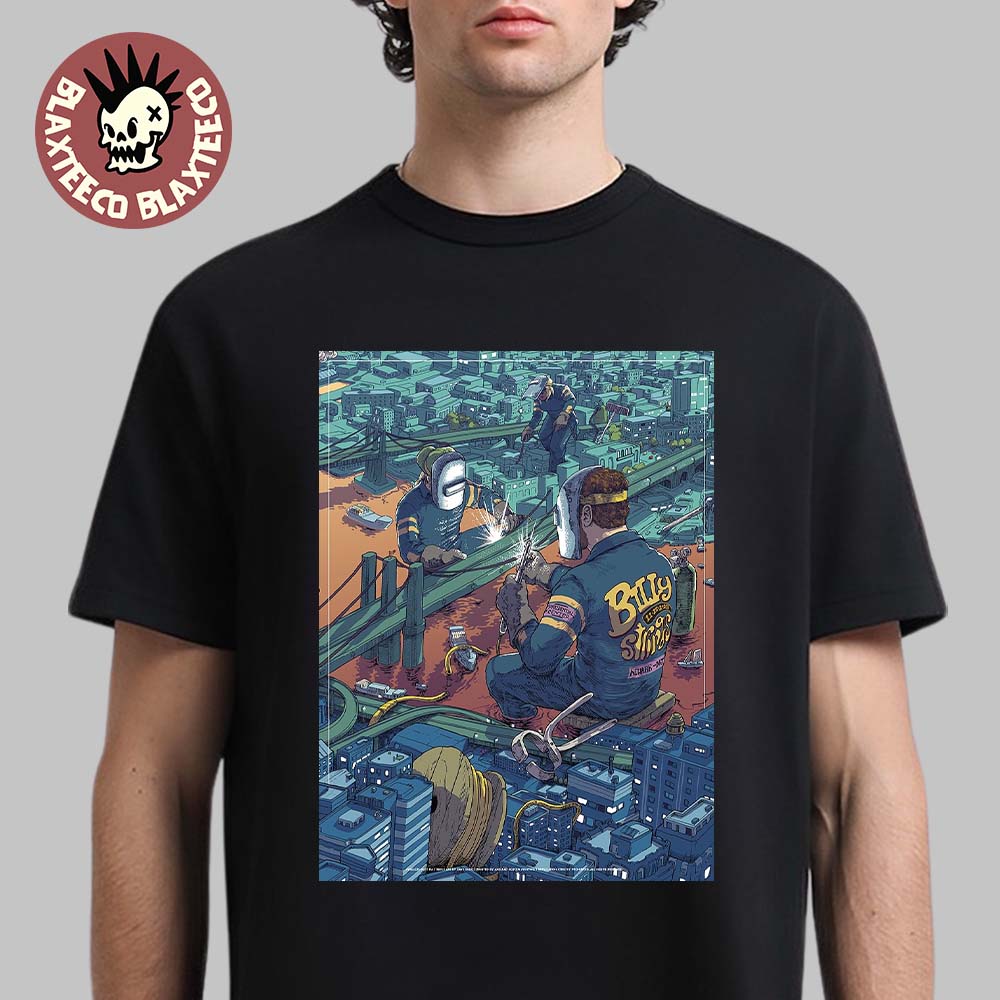 Billy Strings Newark New Jersey 2025 Night 2 Venue Poster At Prudential Center On November 15 2025 Repairer Art T-Shirt
