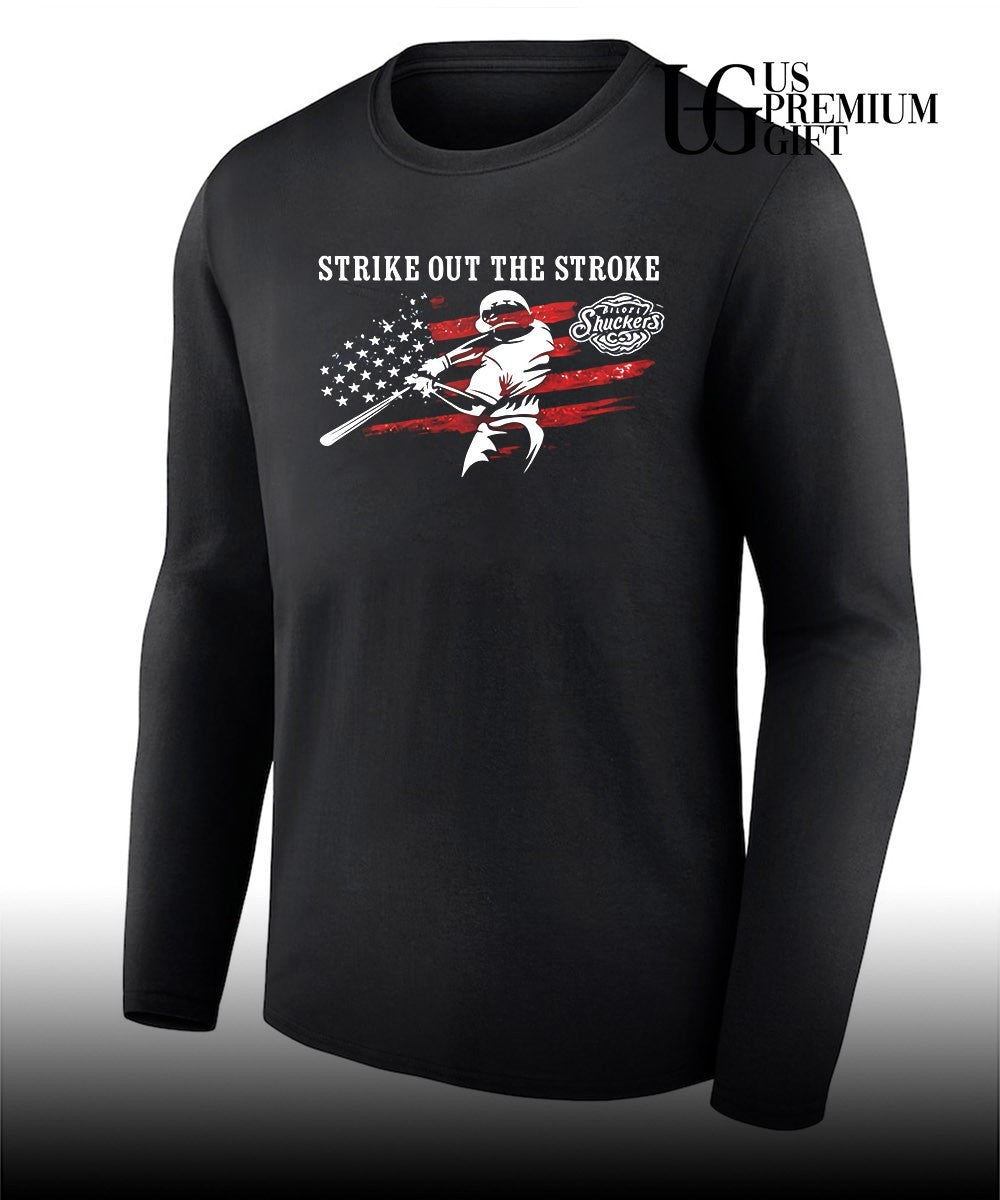 Biloxi Shuckers Twofer Tuesday Strike Out The Stroke 2026 shirt