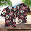 Birra Moretti Sea Island Pattern Hawaiian Shirt