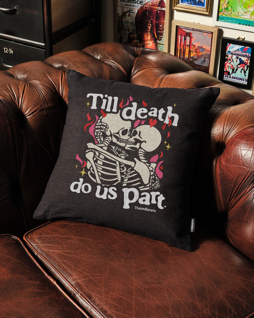 Till Death Do Us Part Cushion