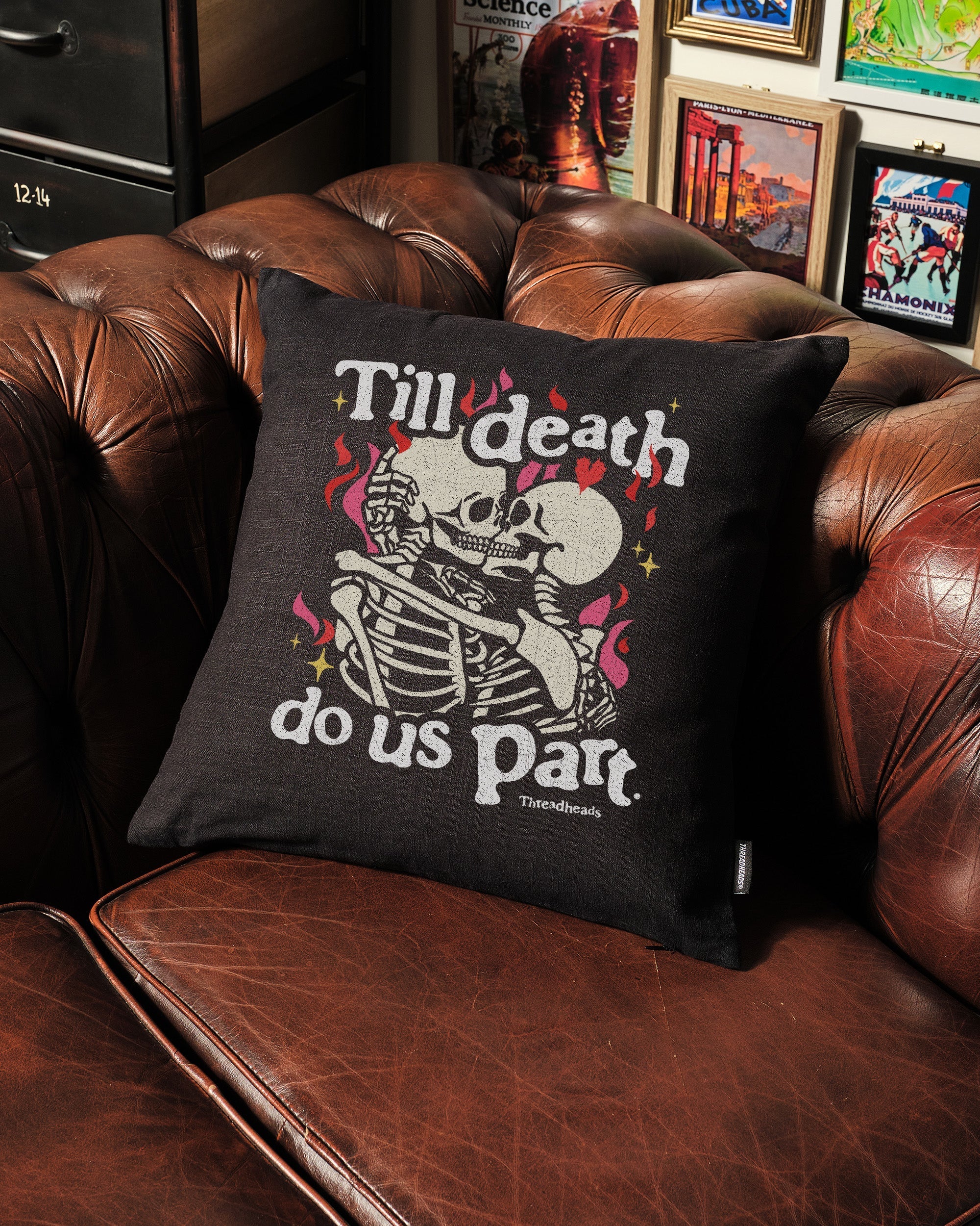 Till Death Do Us Part Cushion