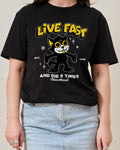 Live Fast and Die Nine Times T-Shirt