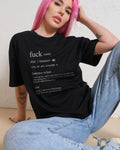 Fuck Dictionary Definition T-Shirt
