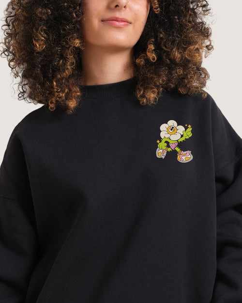 Among the Daisies Front and Back Sweatshirt