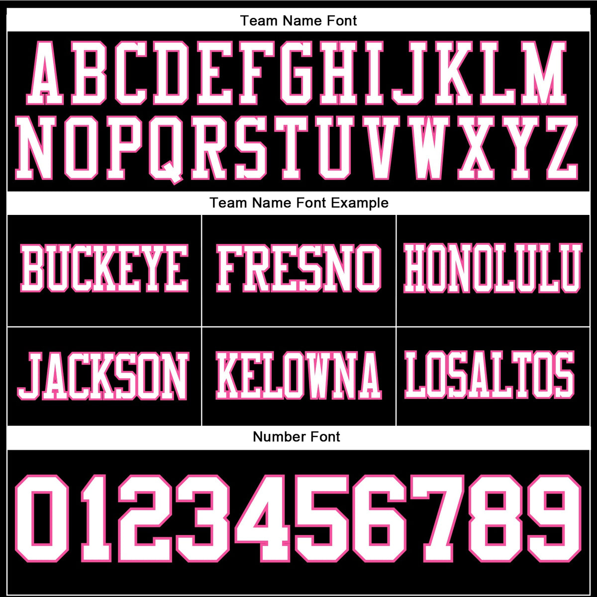 Custom Black White-Pink Authentic Football Jersey