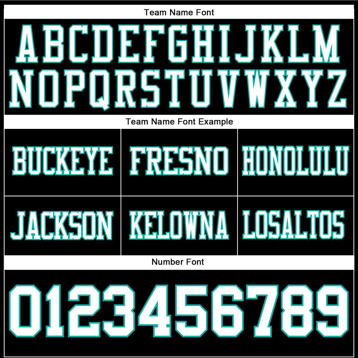 Custom Black White-Aqua Authentic Football Jersey